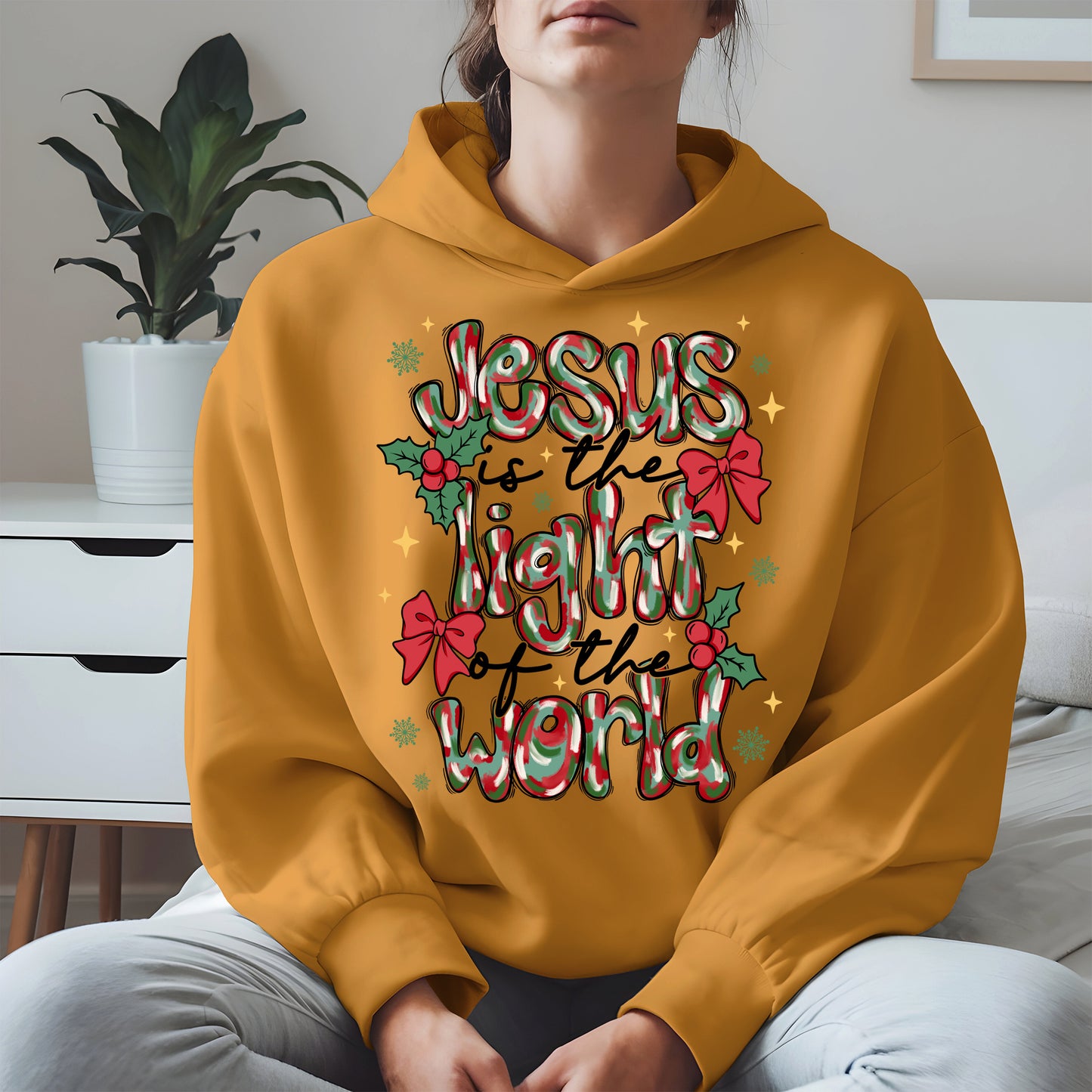 Jesus Light of the World Christmas Shirt