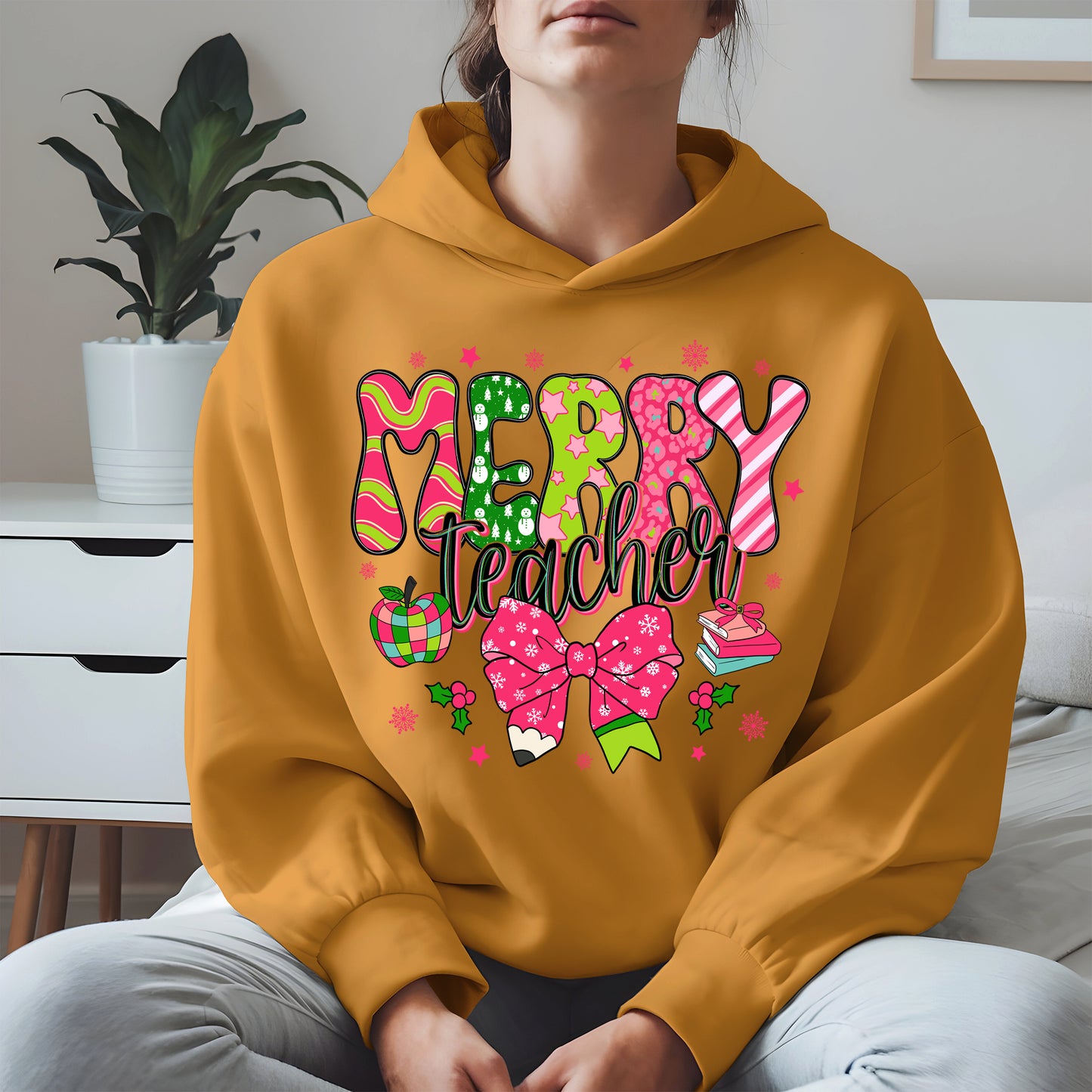 Merry Teacher Christmas Shirt