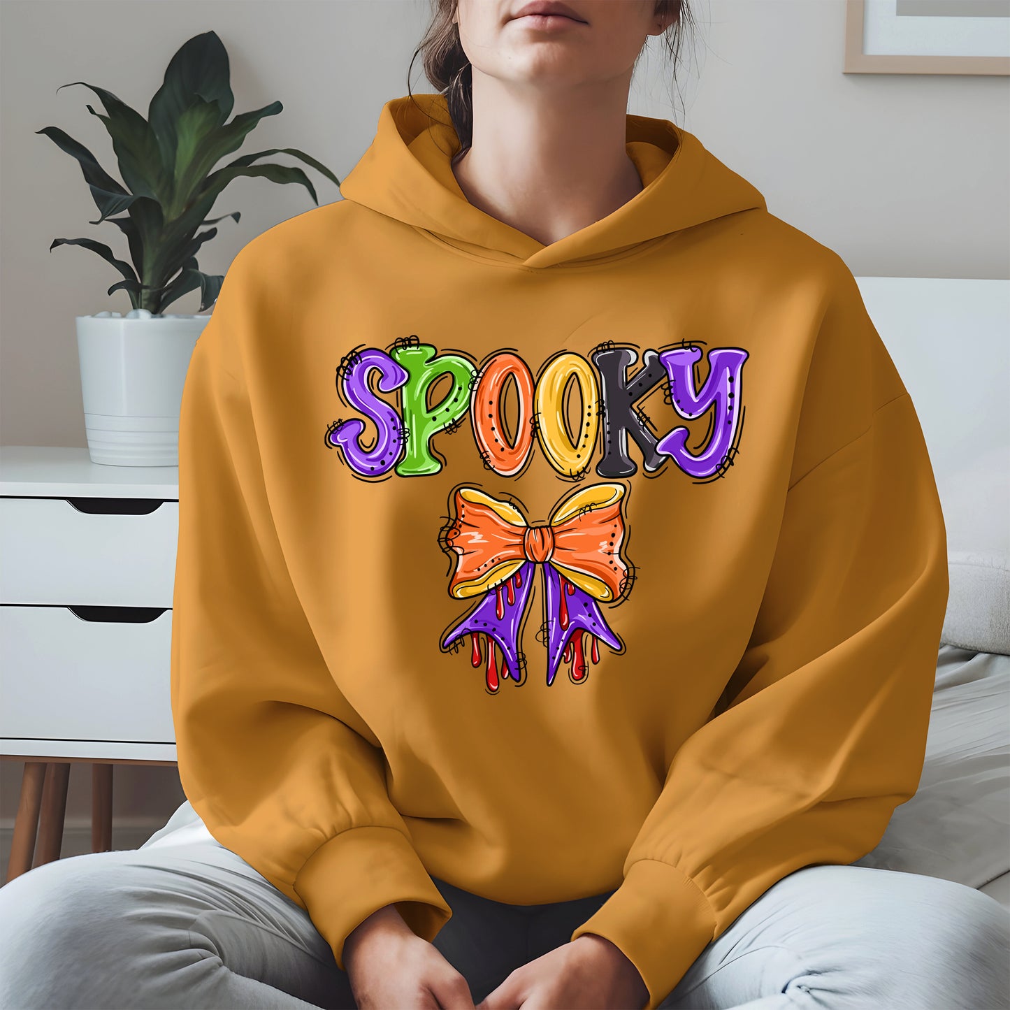 Spooky Letter Hand-drawing shirt