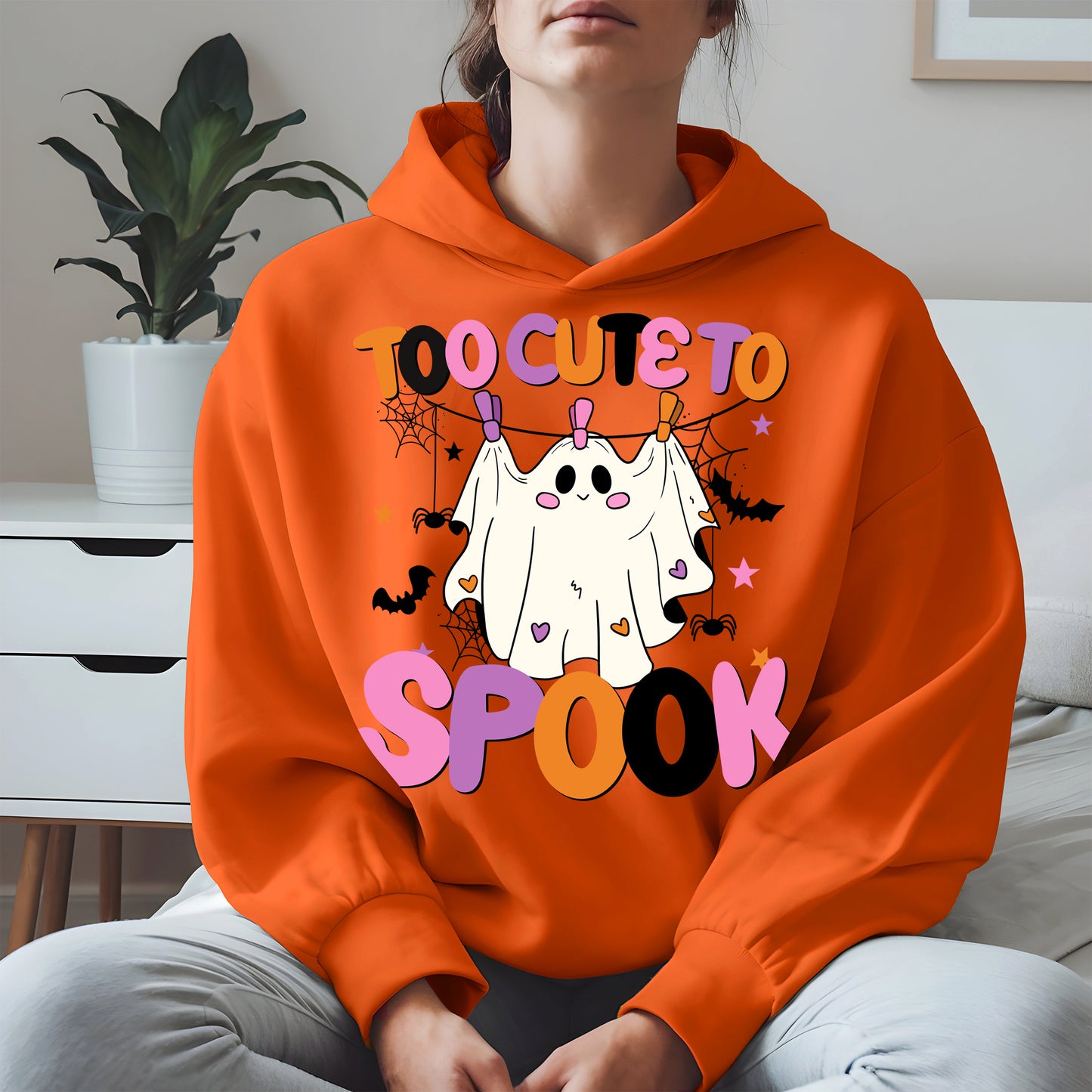 Too cute to spook halloween shirt