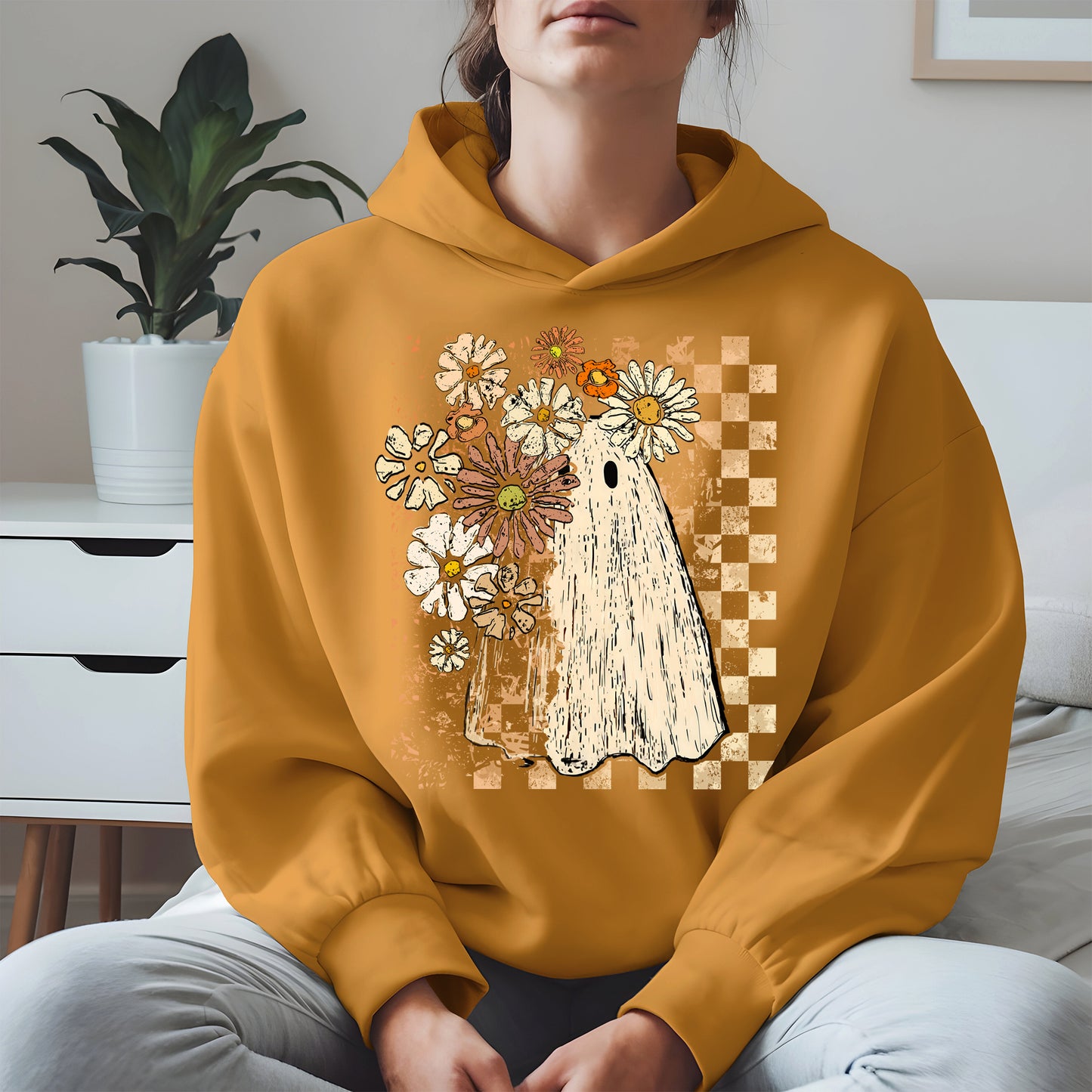 Ghost Floral halloween shirt