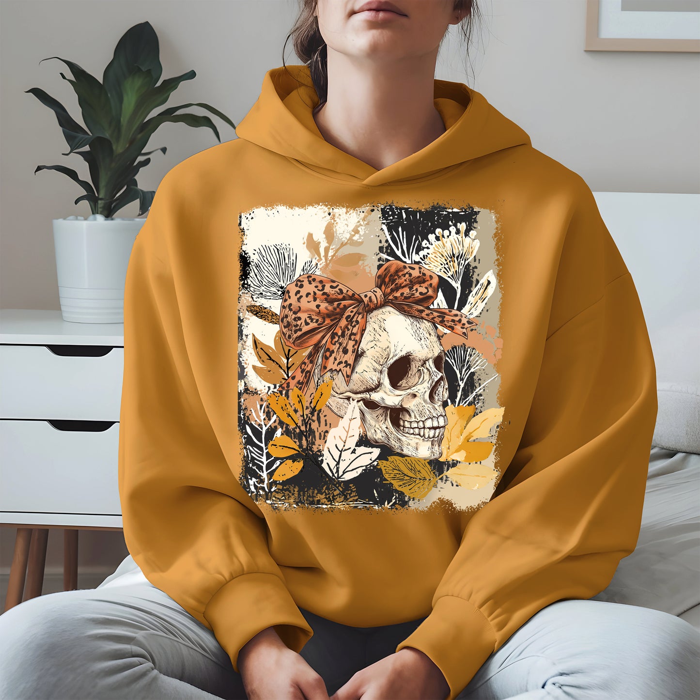 Skull Coquette Boho halloween shirt