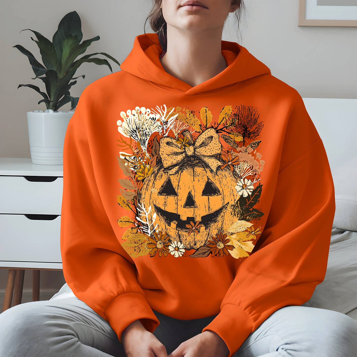 Halloween Pumpkin Coquette Bow shirt