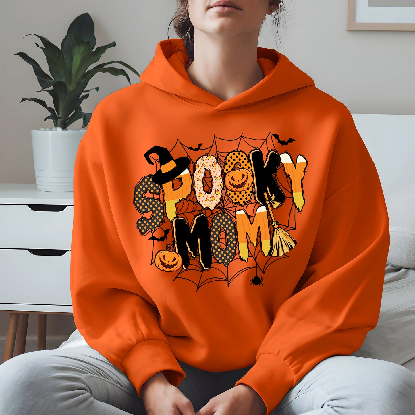 Spooky MAMA halloween shirt and hoodie