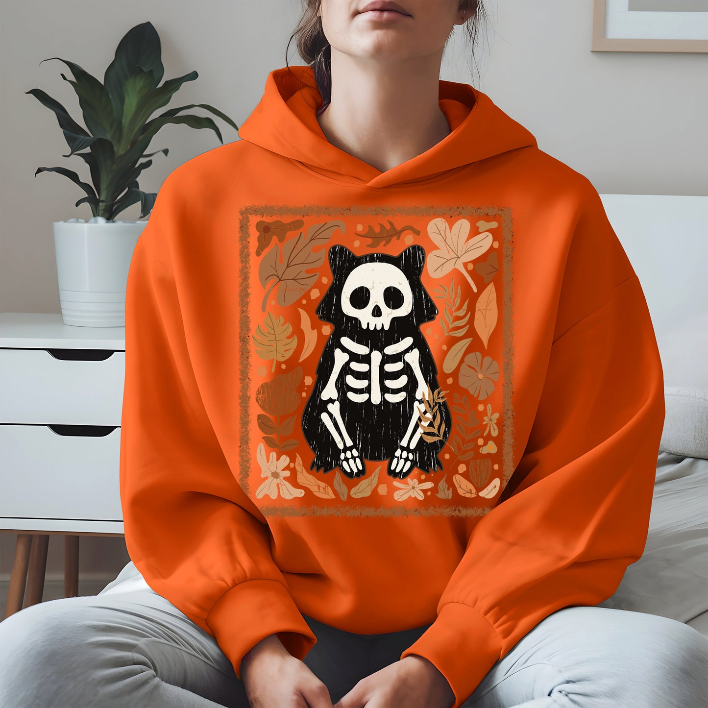 Halloween raccoon floral halloween shirt