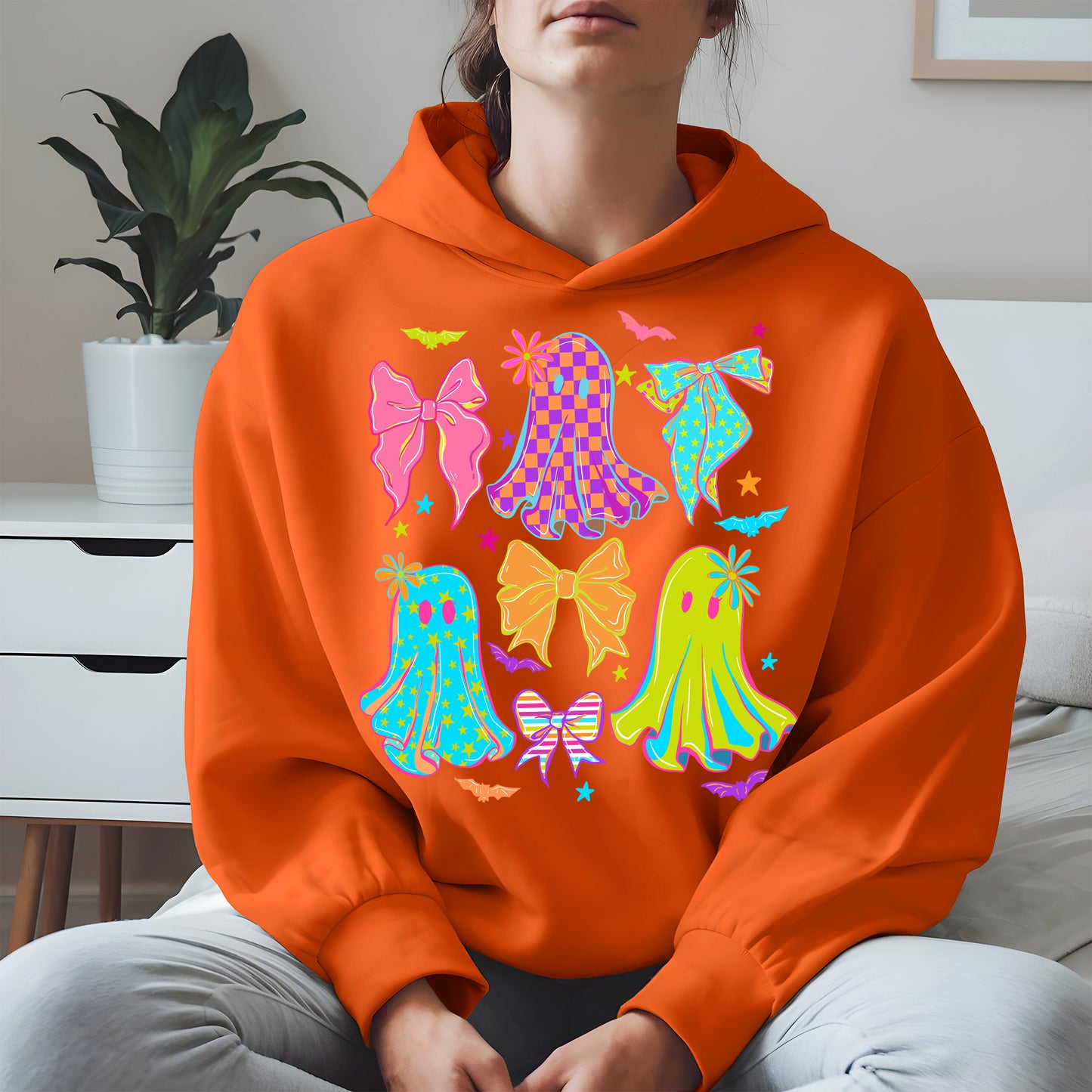 Neon Ghost Coquette halloween shirt