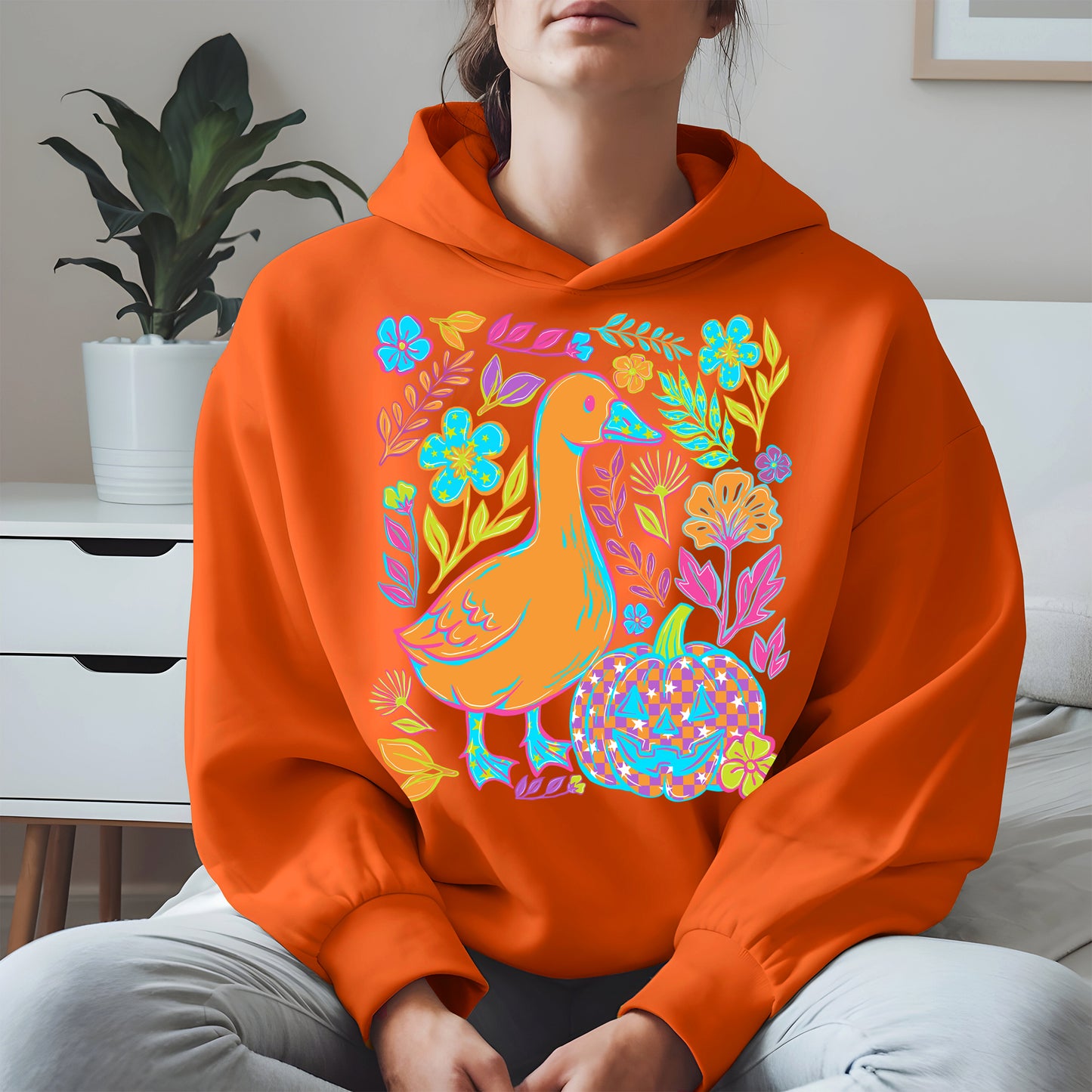 Spooky Goose Halloween shirt and hoodie
