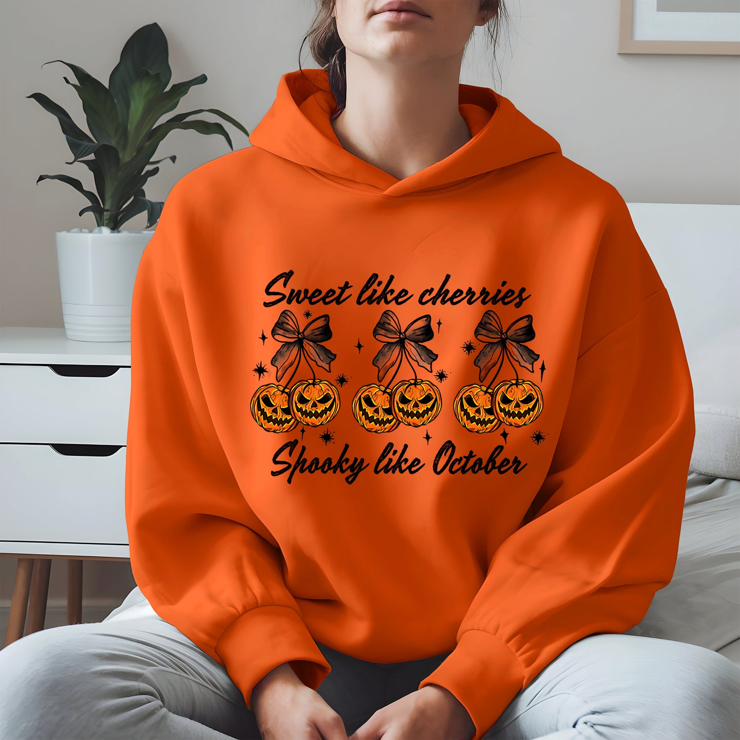 Sweet like cherries Spooky like October shirt