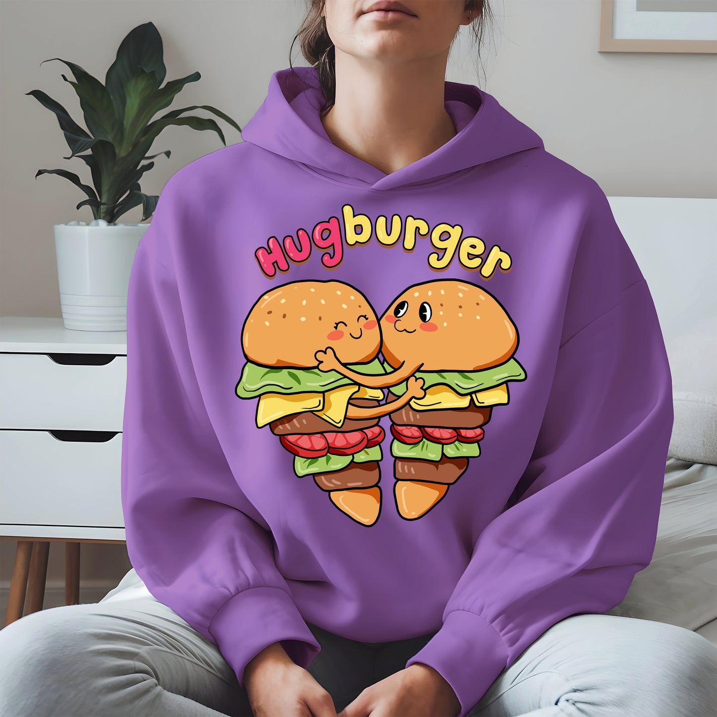 Hugburger Cute Couple Shirt