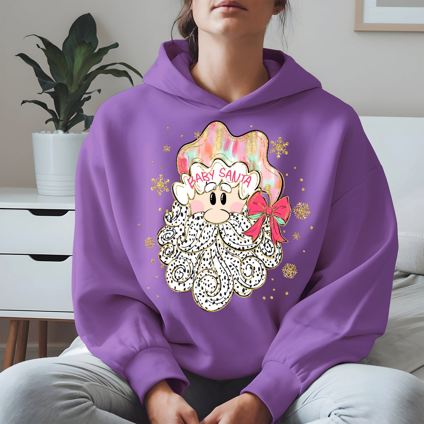 Santa Baby Shirt, Cute Christmas Sweatshirt, Hoodie