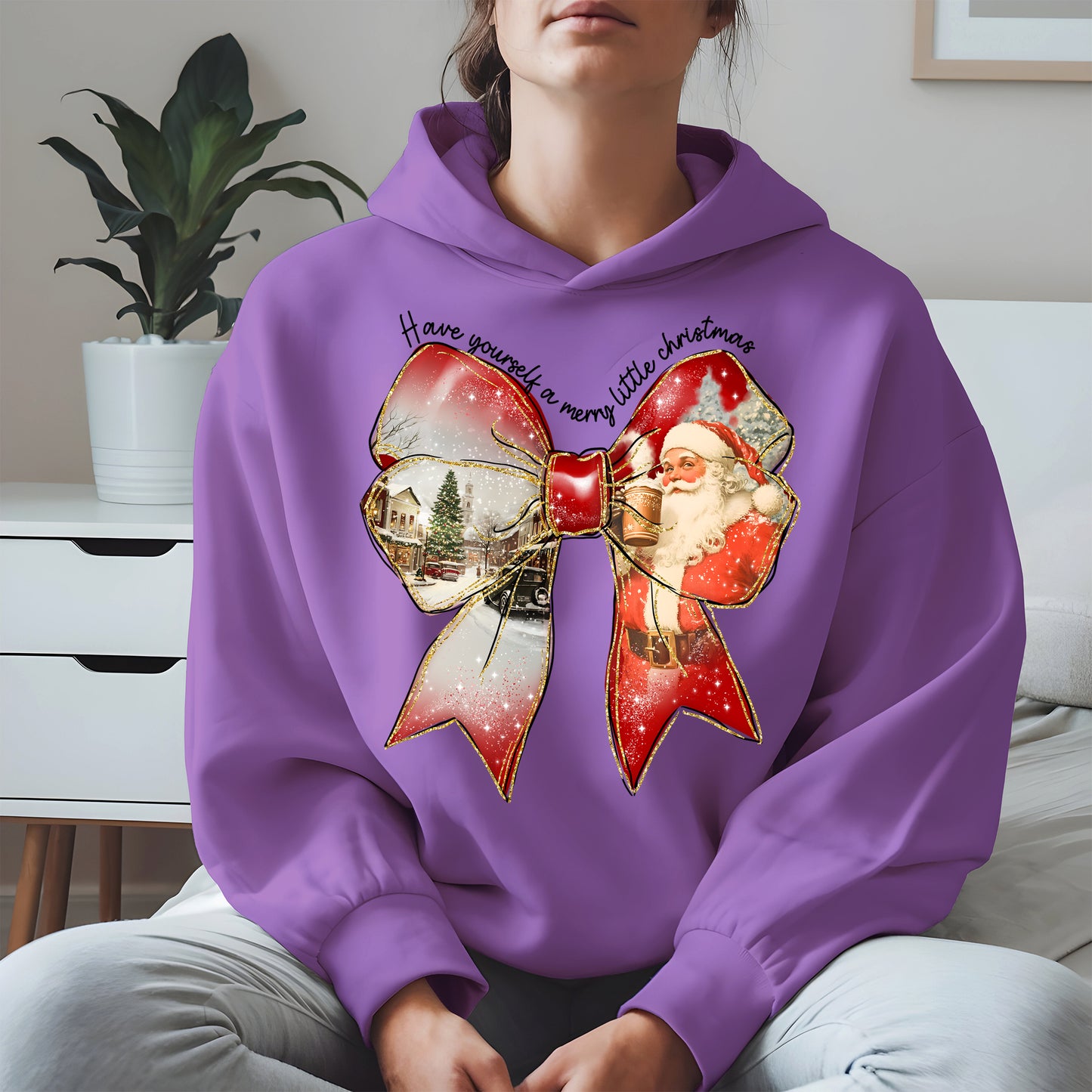 Small Town Christmas Santa Holiday Shirt