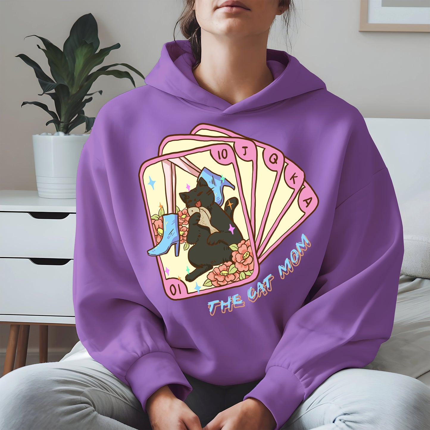 The Cat Mom Tarot Card Tee