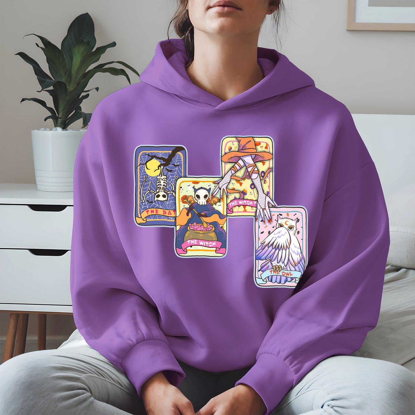 Halloween Tarot Card Trio Tee