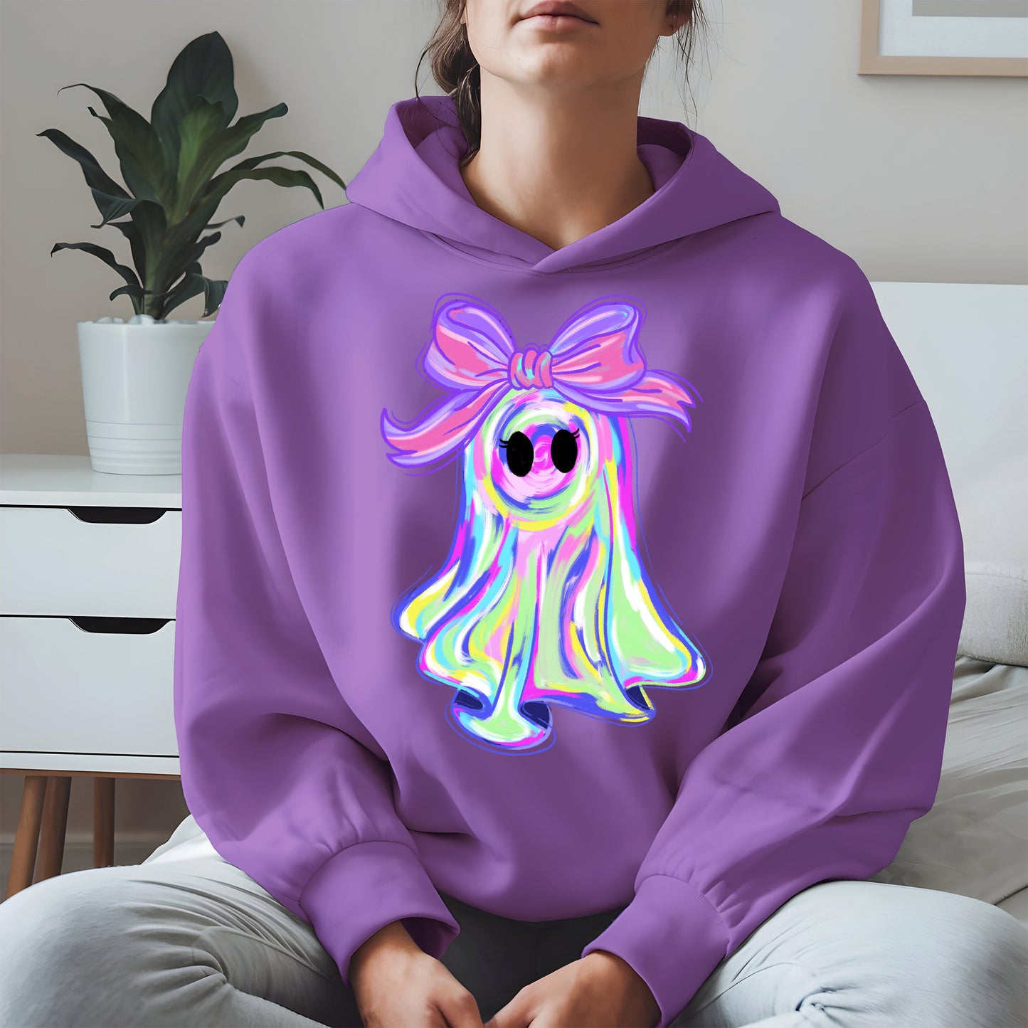 Pastel Ghost Shirt Hoodie Sweatshirt for Halloween Vibes