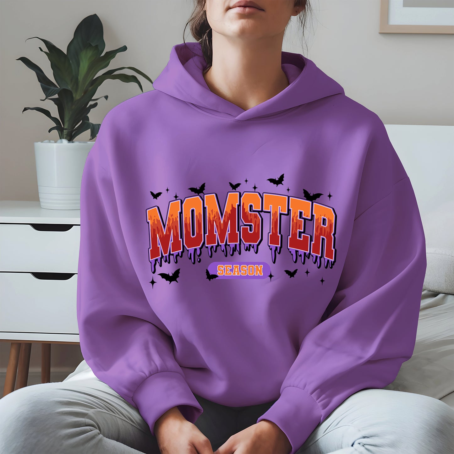 Momster Season Shirt Hoodie Sweatshirt for Halloween Moms