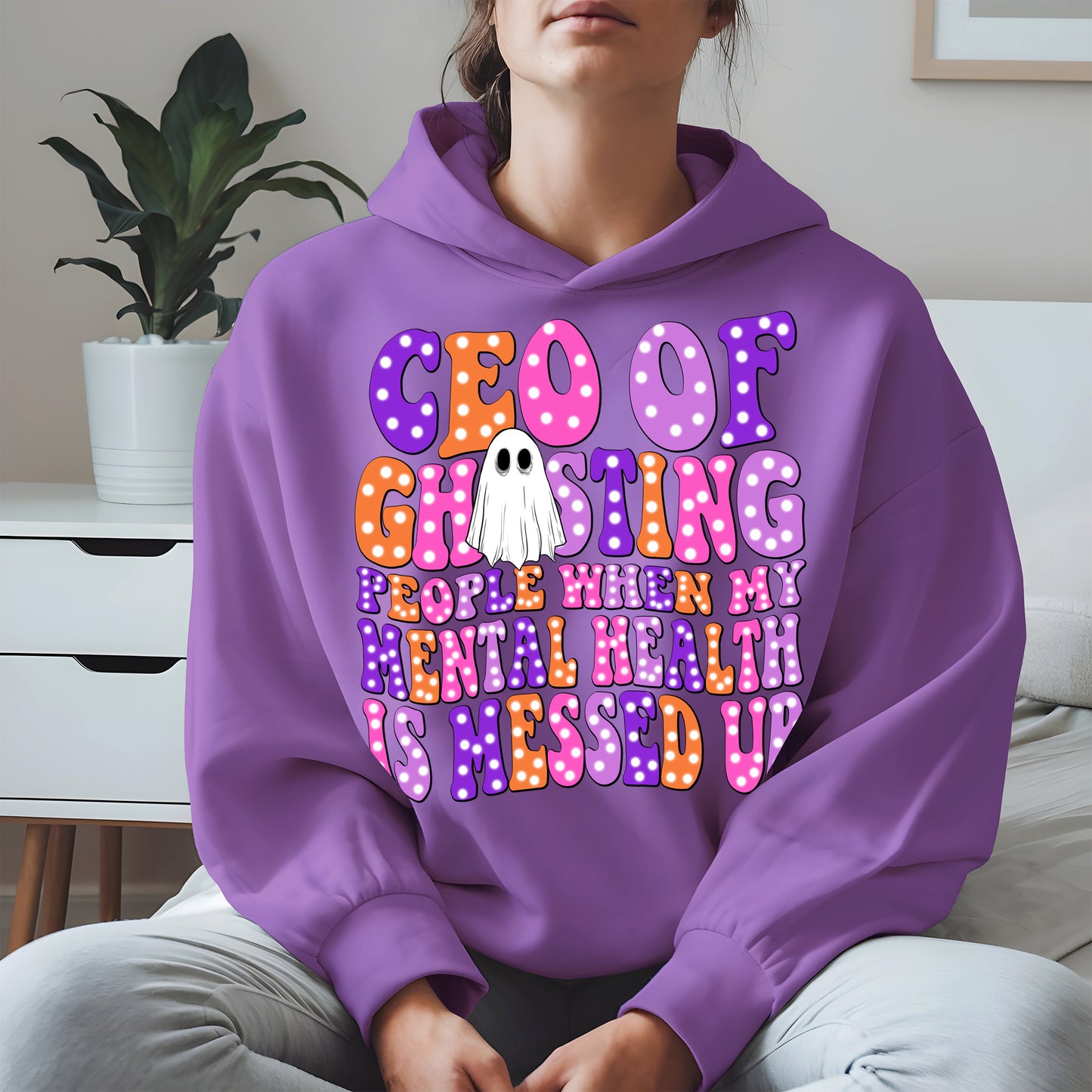 CEO of Ghosting Mental Health Shirt - Funny Ghost Tee