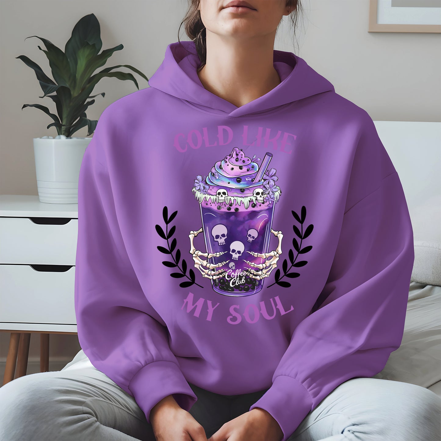 Cold Like My Soul Iced Coffee Halloween Shirt