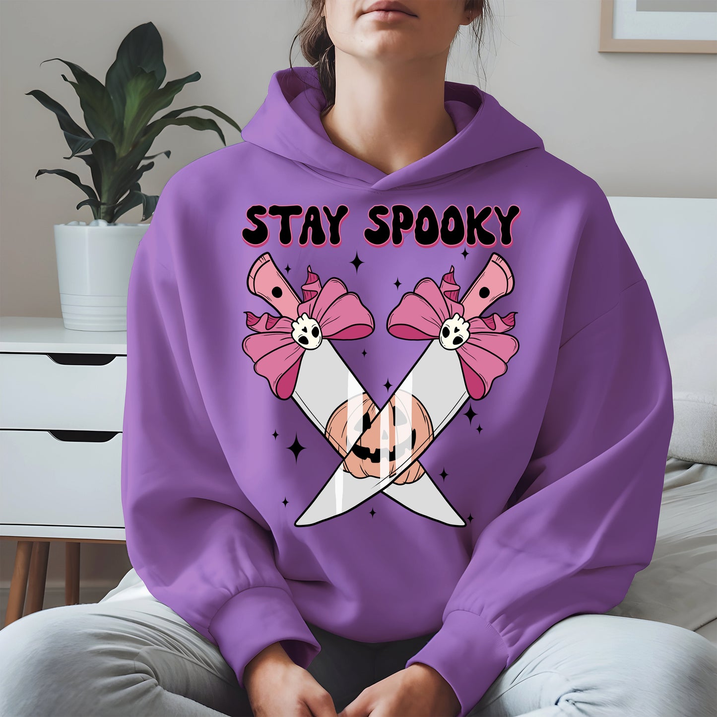 Stay Spooky Knife Halloween Shirt