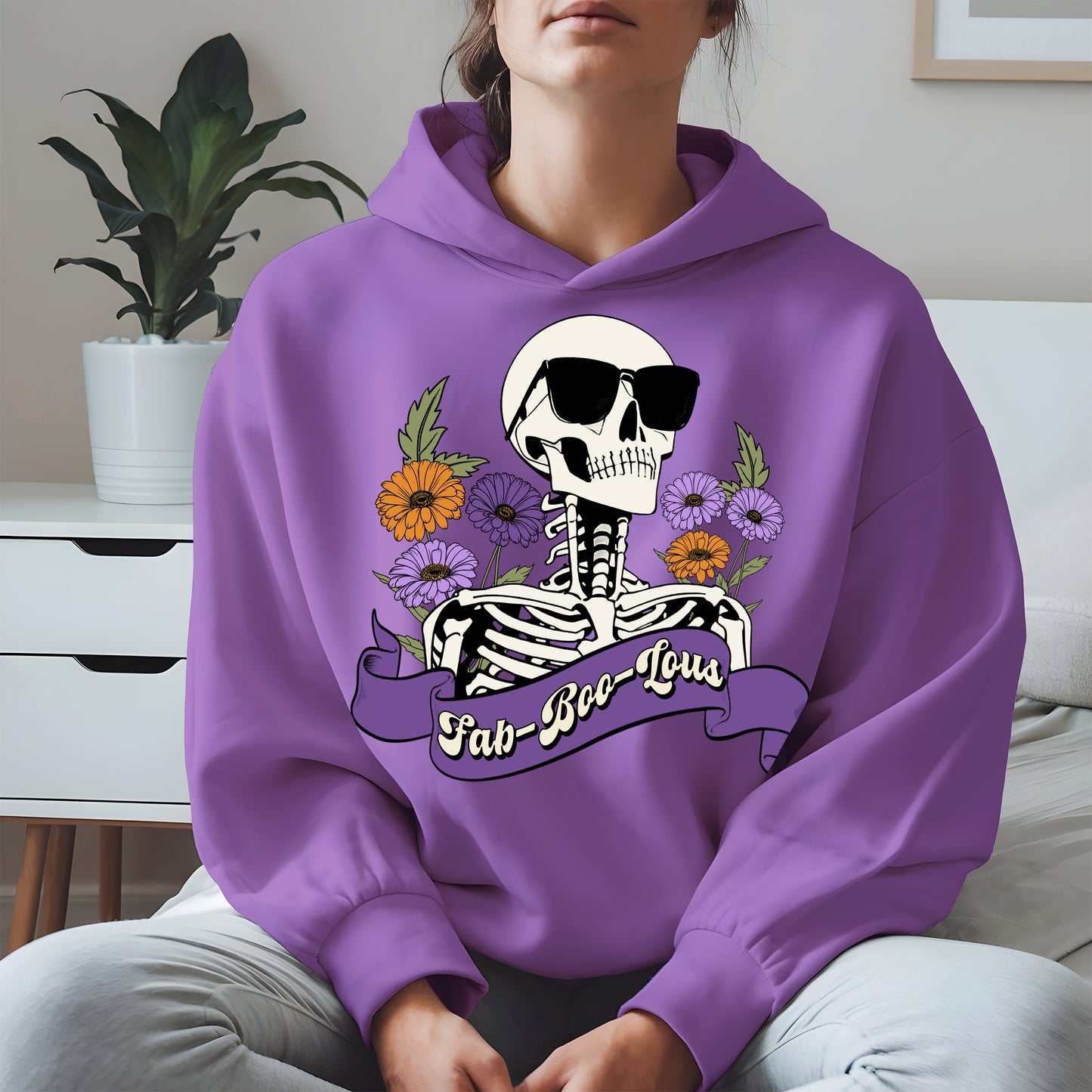 Fab-Boo-Lous Skeleton Halloween Shirt