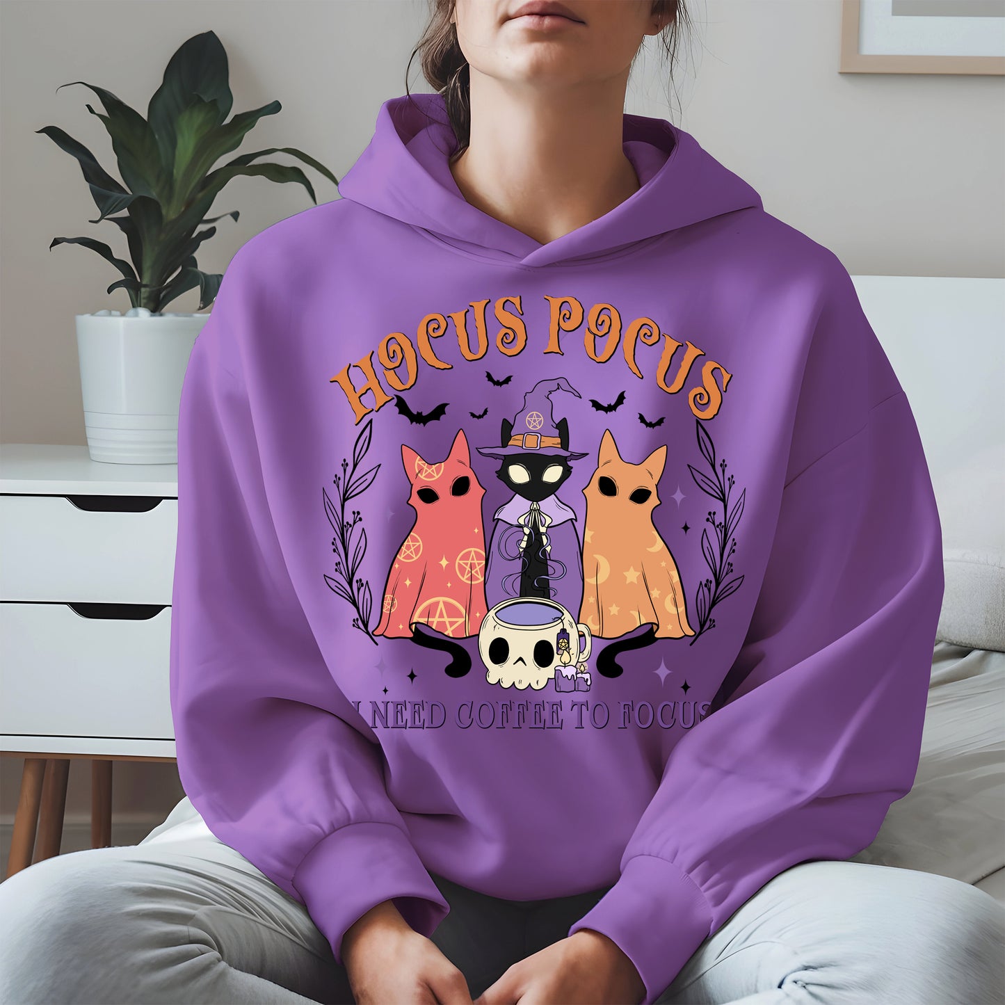Hocus Pocus Coffee Cat Shirt