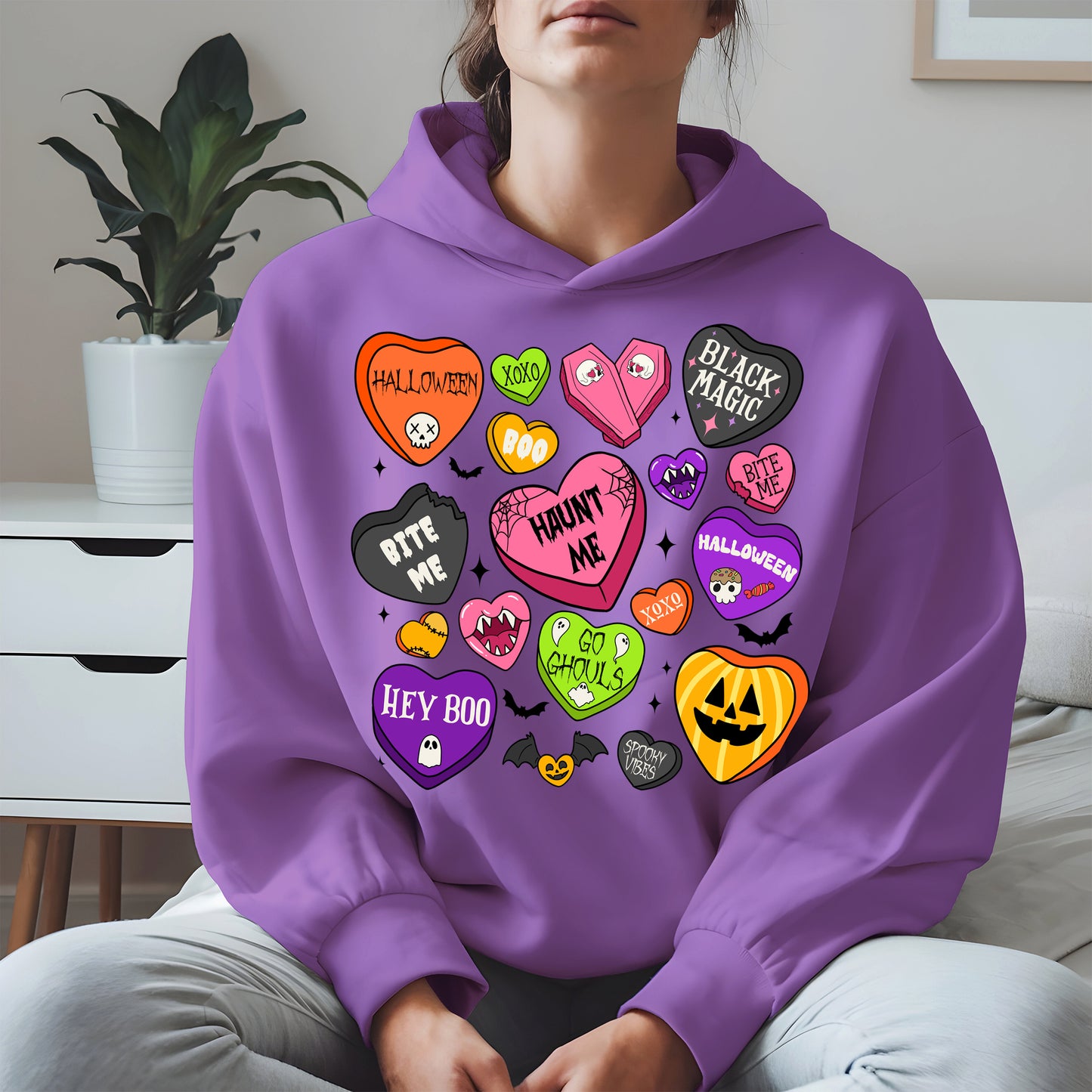 Halloween Candy Hearts Shirt