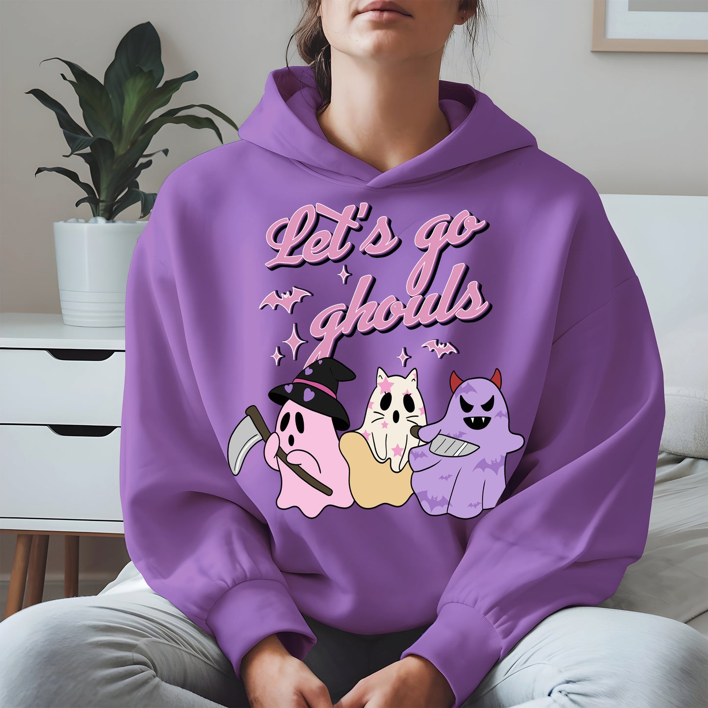 Let’s Go Ghouls Shirt Cute Halloween Ghost
