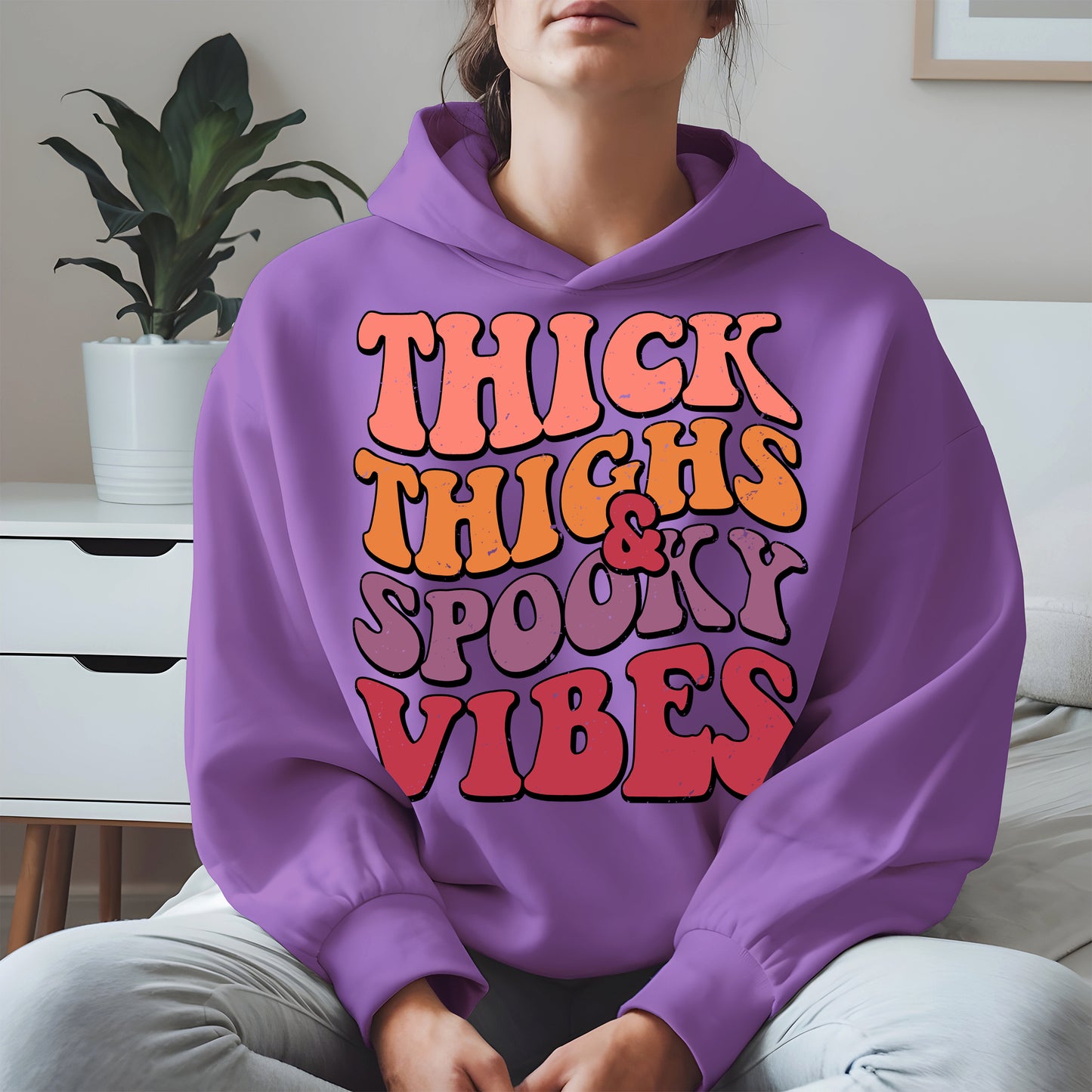 Thick Thighs and Spooky Vibes Shirt