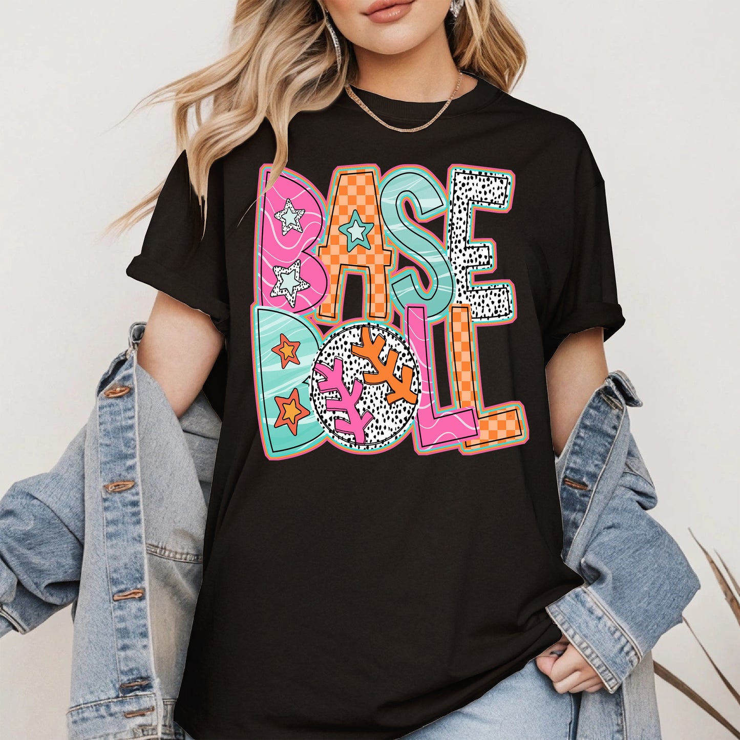 Doodle Fun Sports Tee for Game Day & Players Shirt