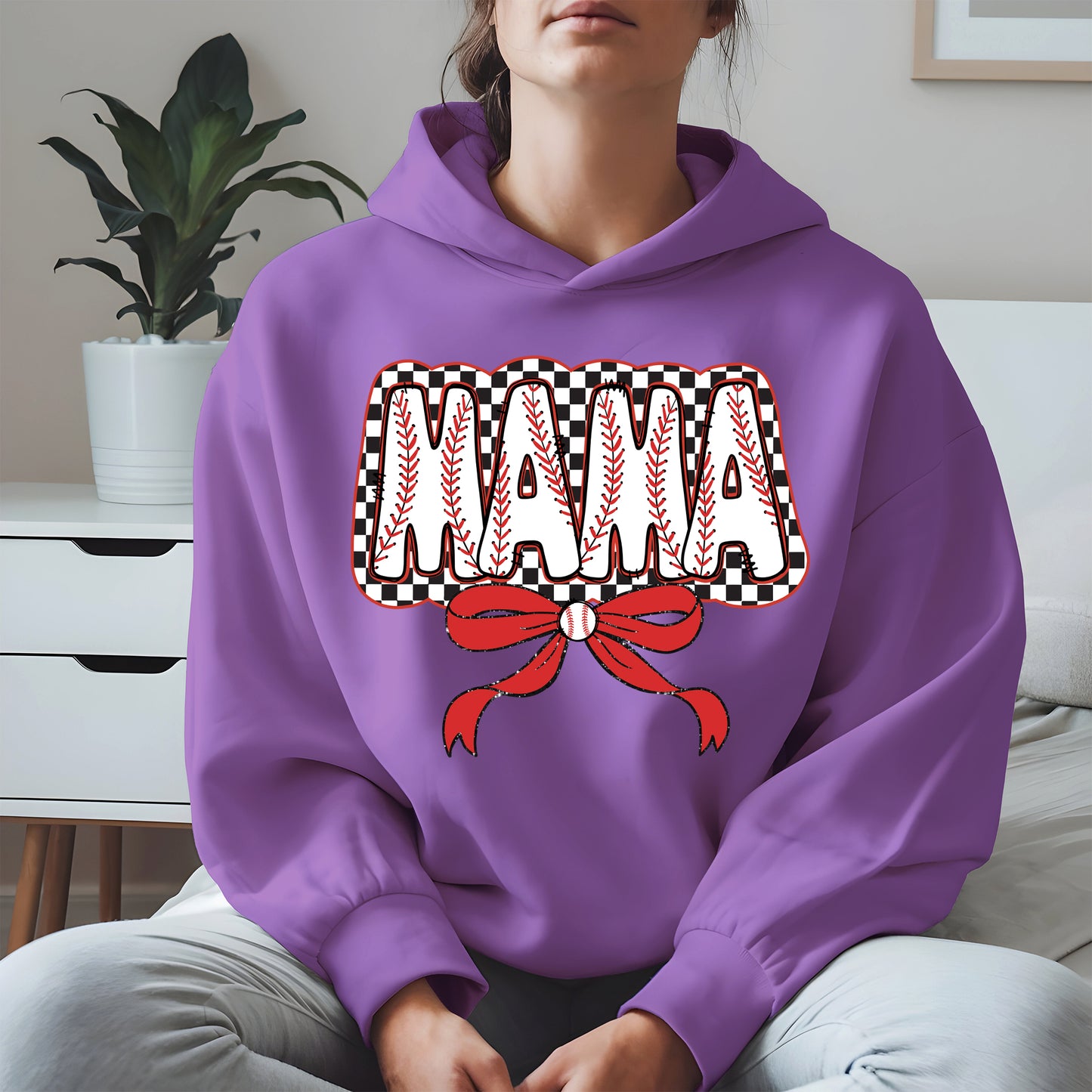 Baseball Mama Shirt Sport Tee Hoodie Sweatshirt Gift for Baseball Moms