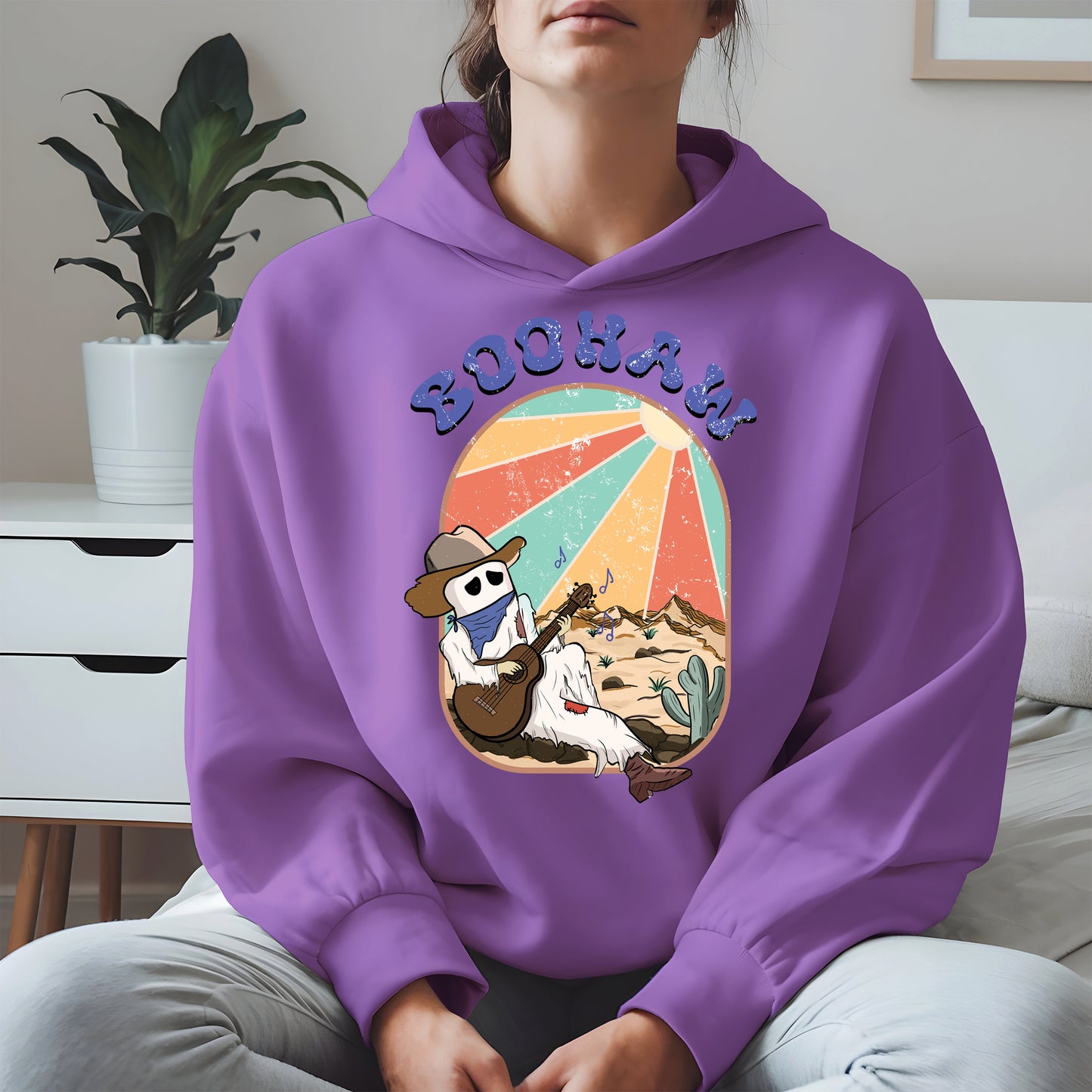 Boohaw Singing Ghost Western Tee