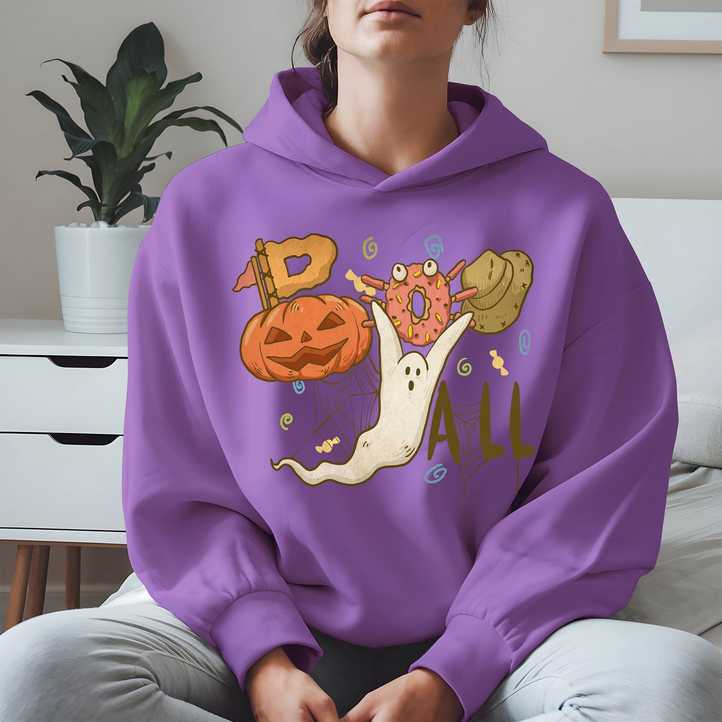 Boo Yall Cute Halloween Fall Tee