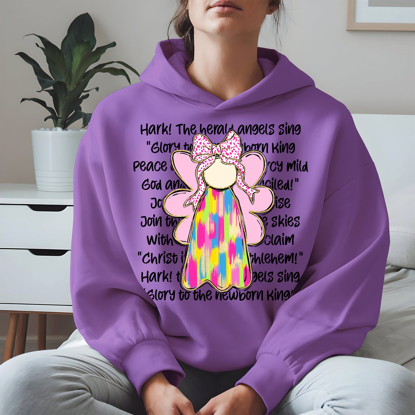 Colorful Angel Christmas Shirt