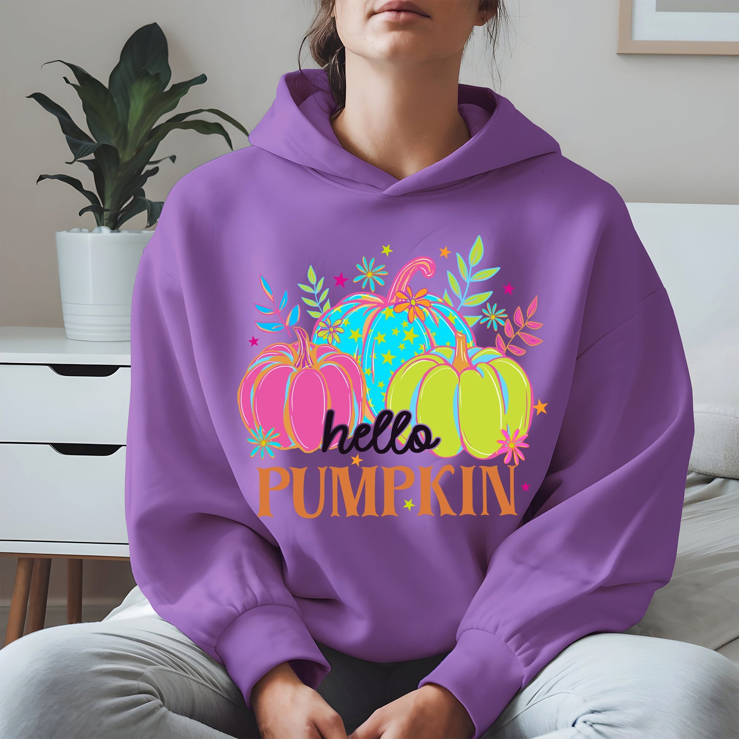 Pumpkin Neon halloween shirt
