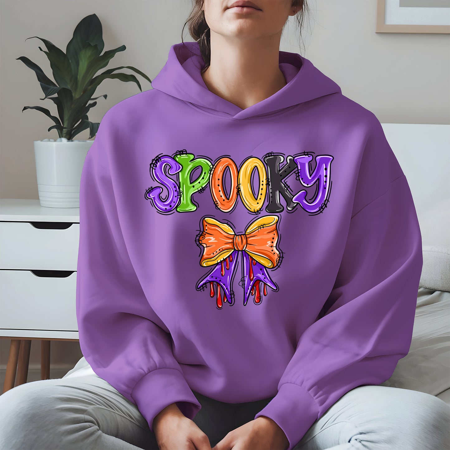 Spooky Letter Hand-drawing shirt