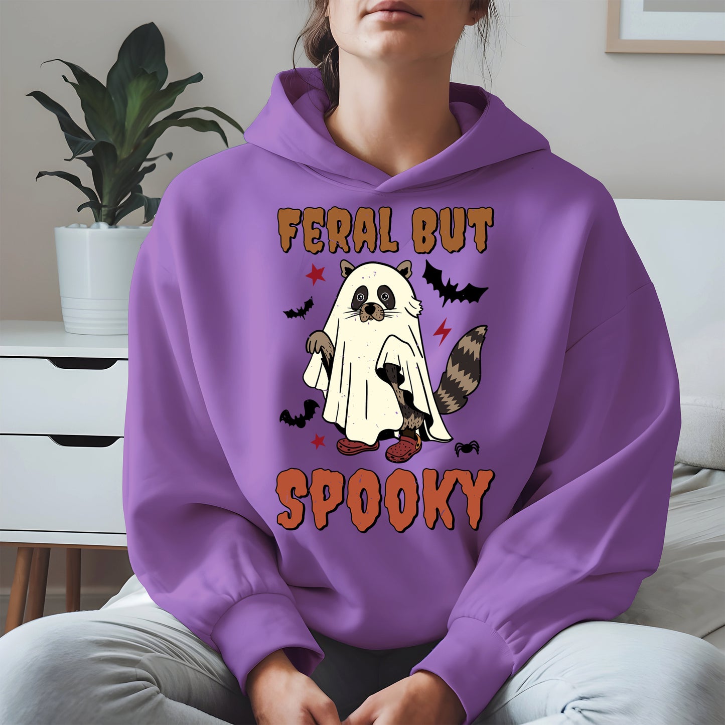 Feral But Spooky halloween shirt