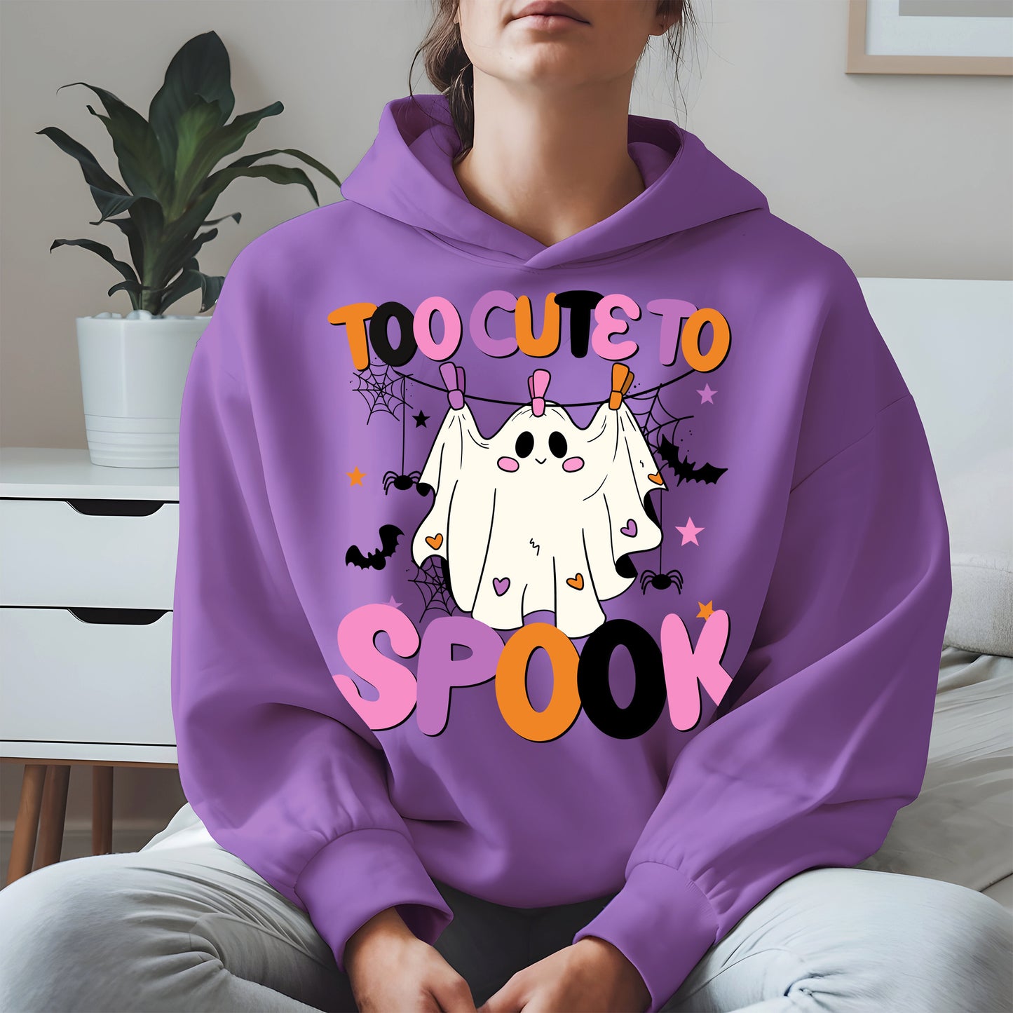 Too cute to spook halloween shirt