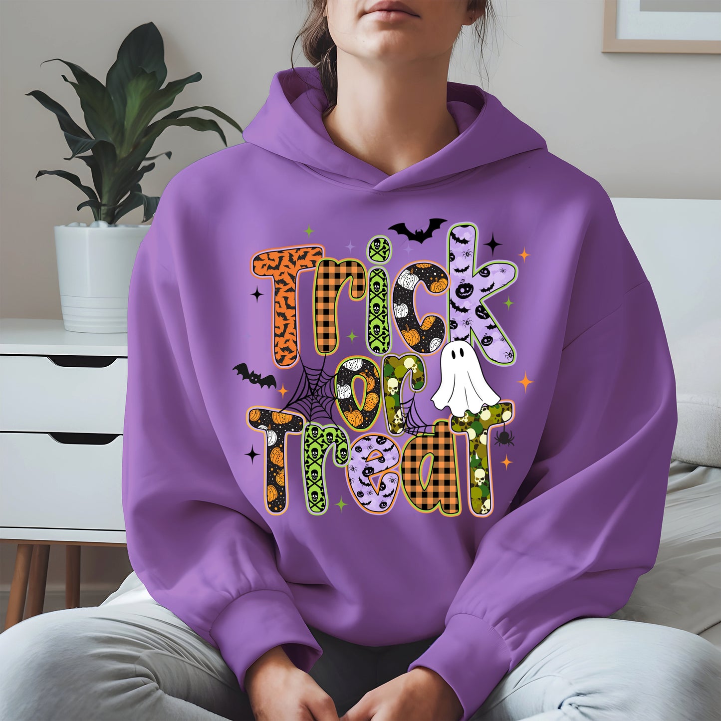 Trick or treat halloween shirt