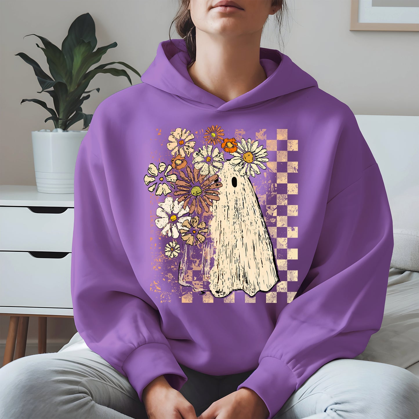 Ghost Floral halloween shirt