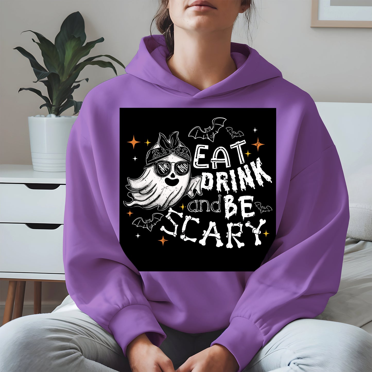 Eat Drink and Be Scary halloween shirt