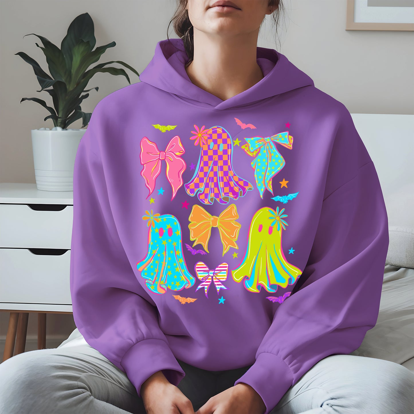 Neon Ghost Coquette halloween shirt