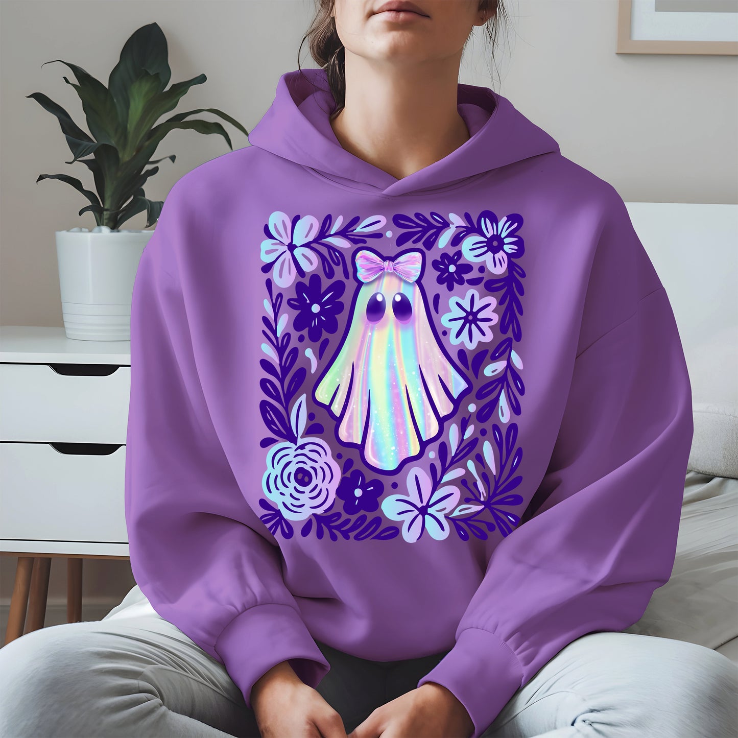 Iridescent Ghost halloween shirt