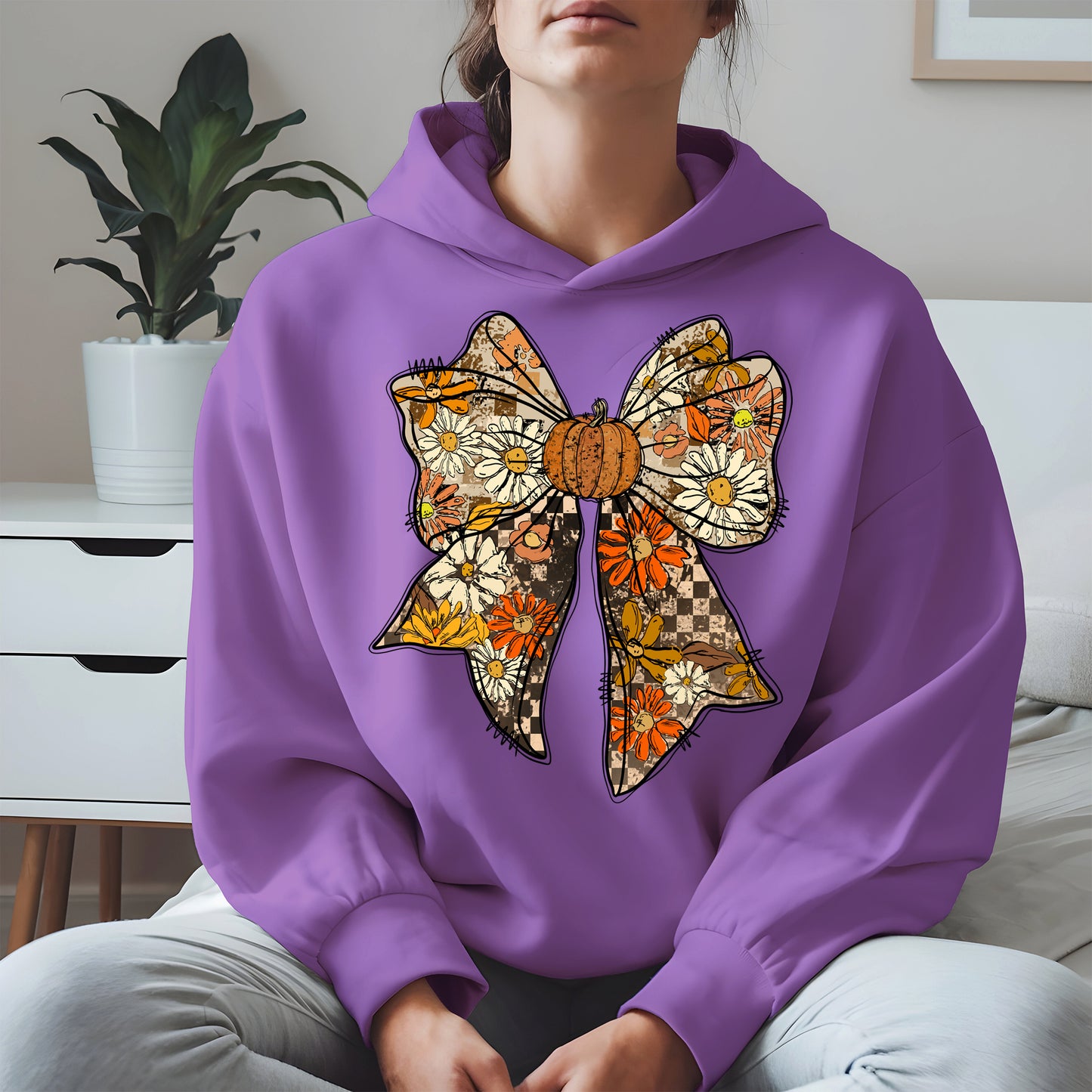 Floral Halloween Coquette Bow shirt