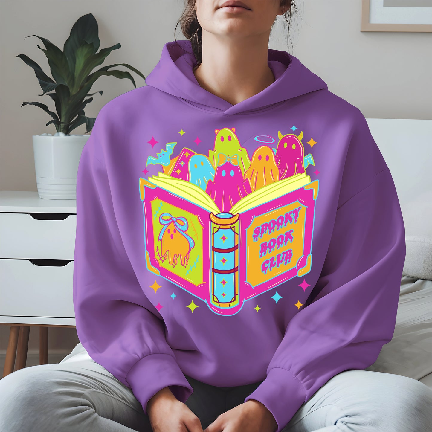 Spooky Book Club shirt and hoodie