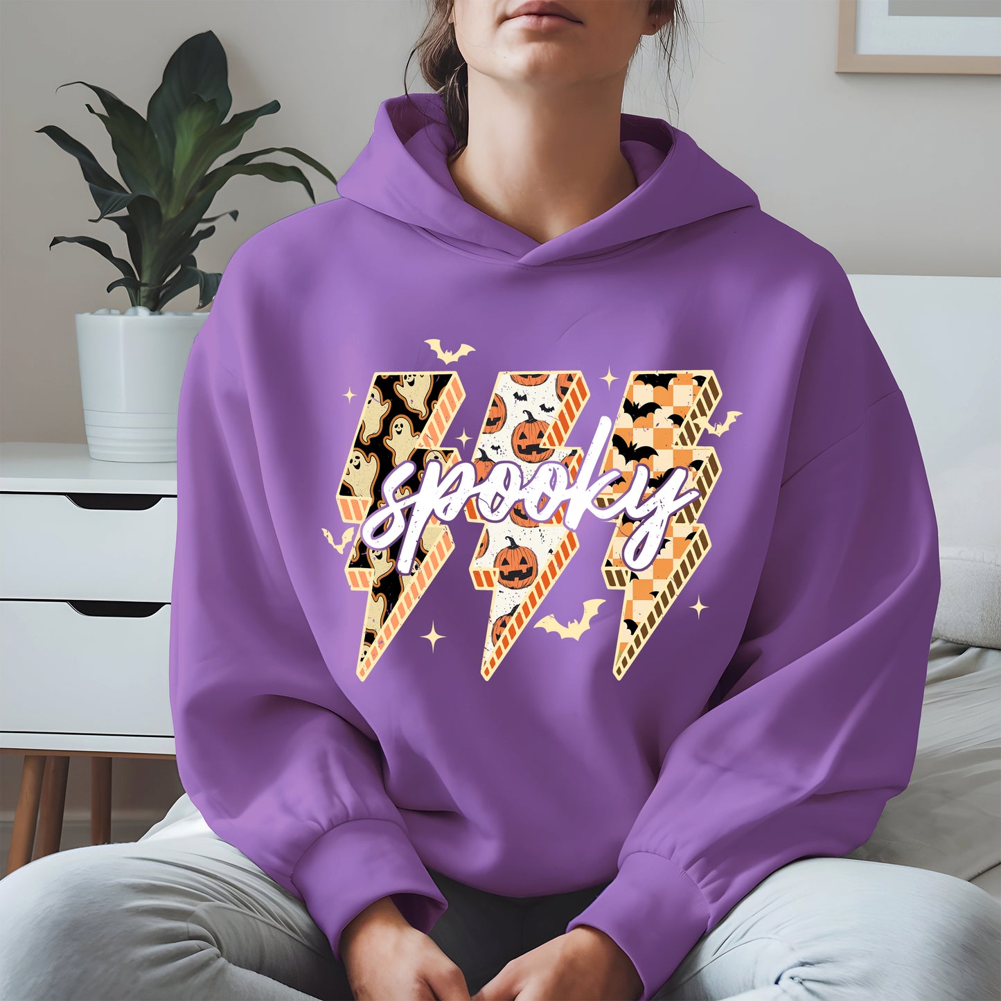 Spooky Lightning Bolt Halloween shirt