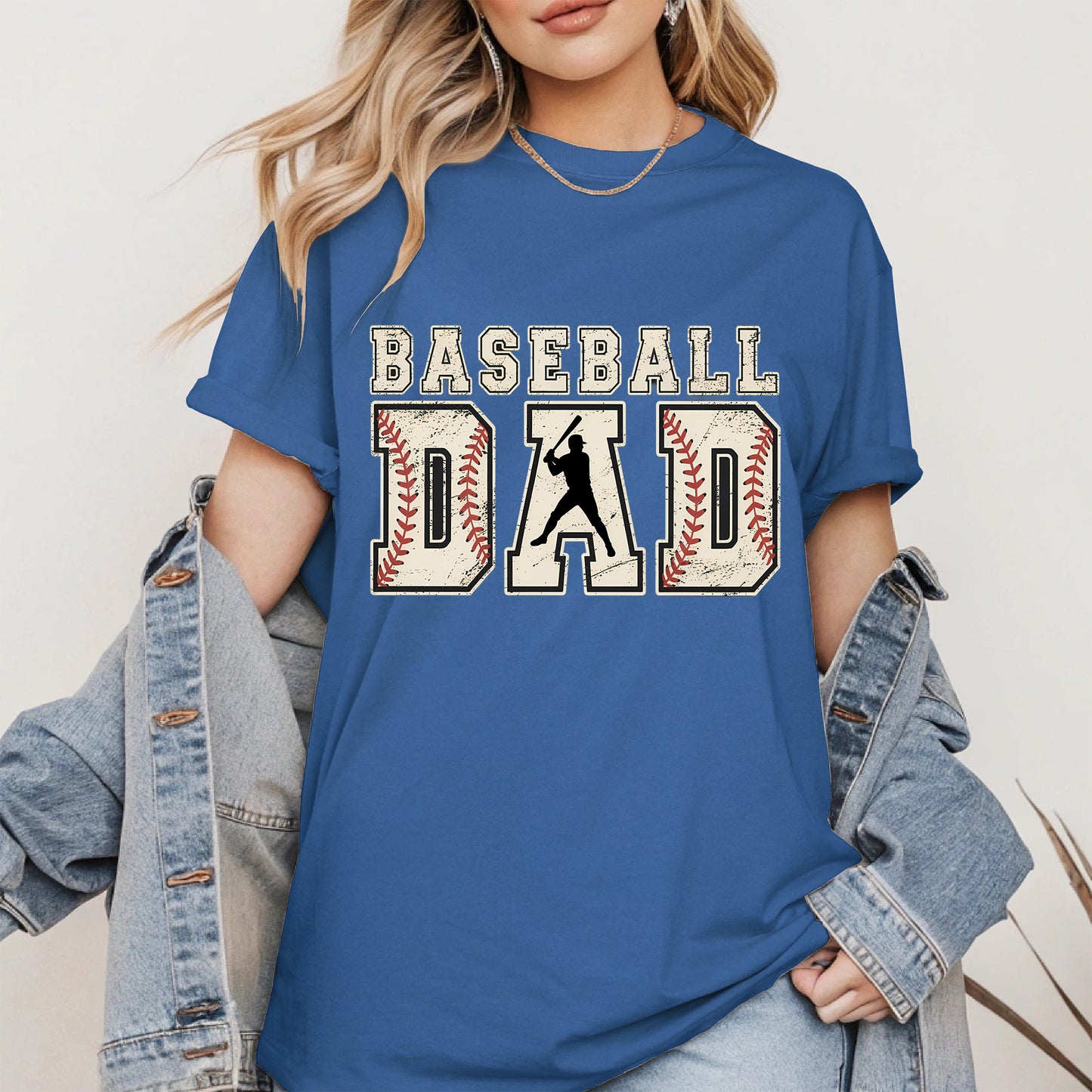 Classic Sports Tee for Proud Baseball Fathers