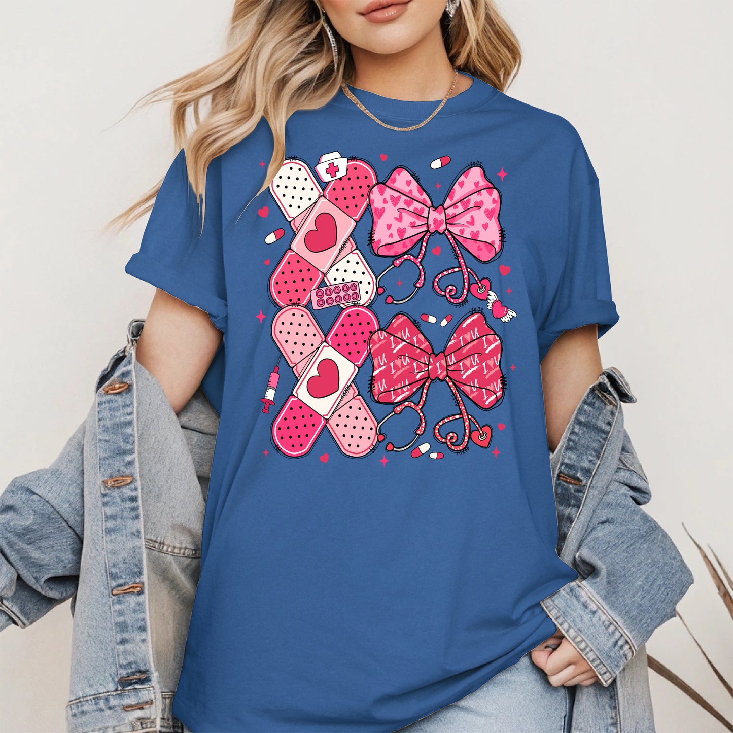 Cute Medical XOXO Nurse Valentine Shirt