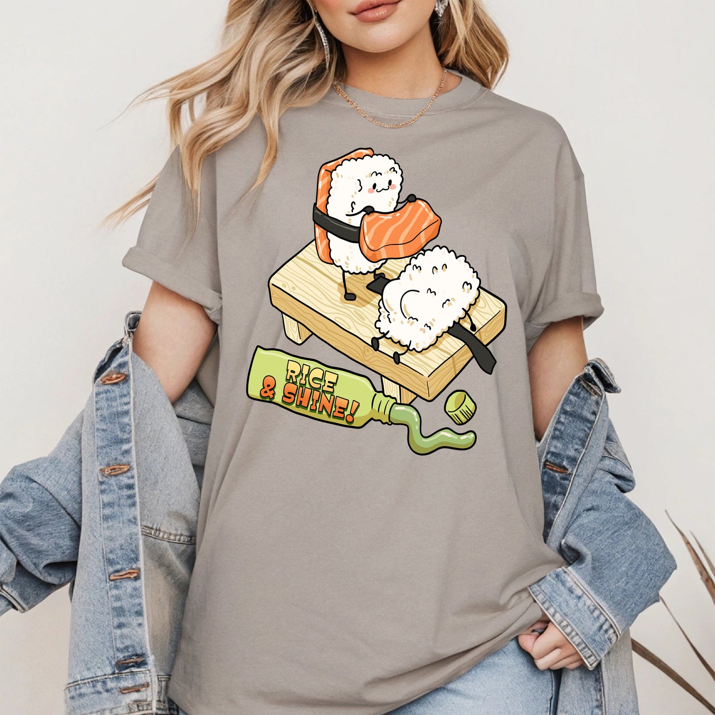 Rice and Shine Sushi Shirt