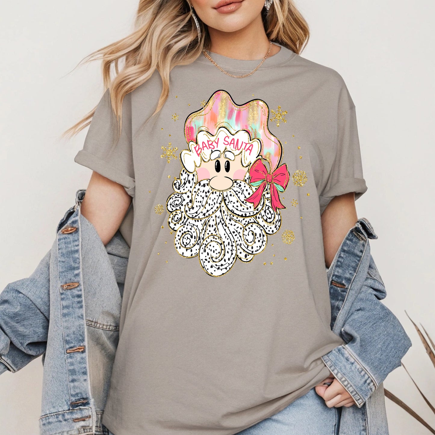 Santa Baby Shirt, Cute Christmas Sweatshirt, Hoodie