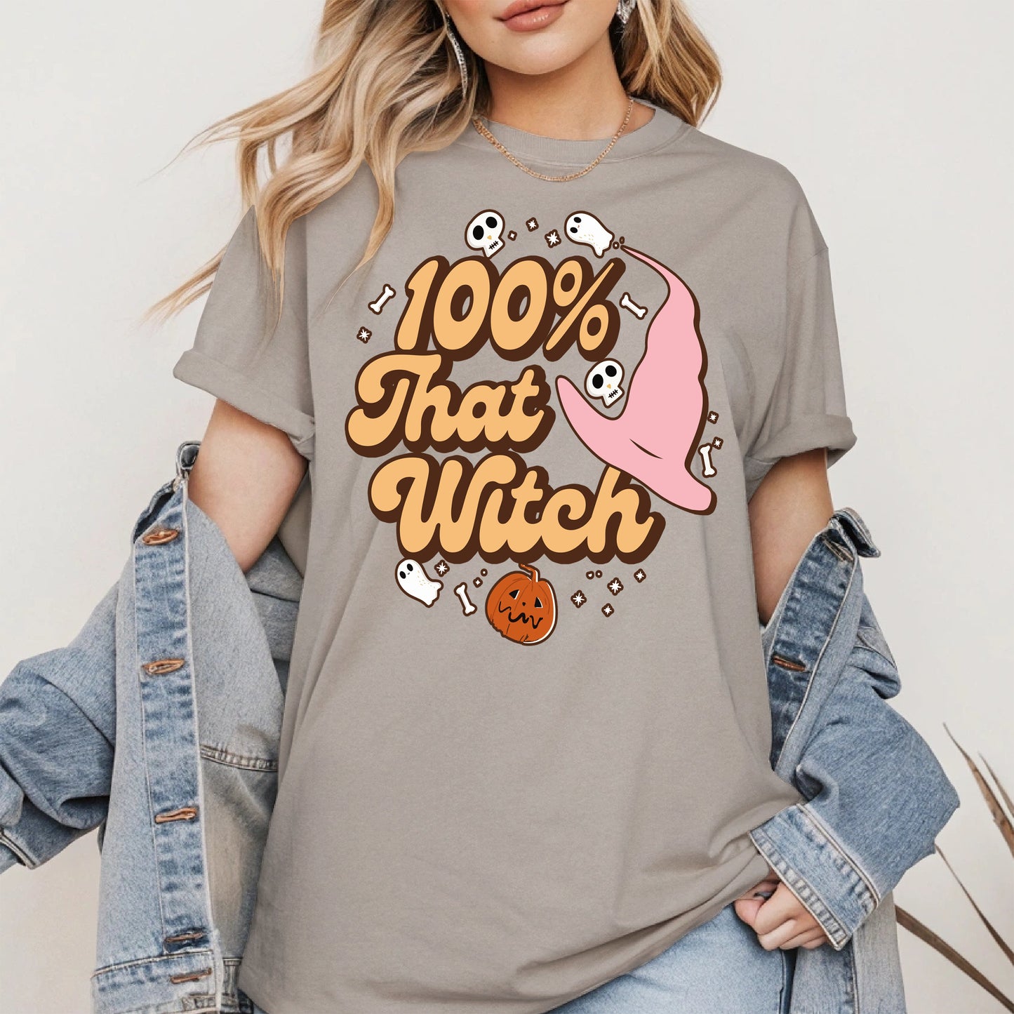 100 Percent That Witch Halloween Shirt