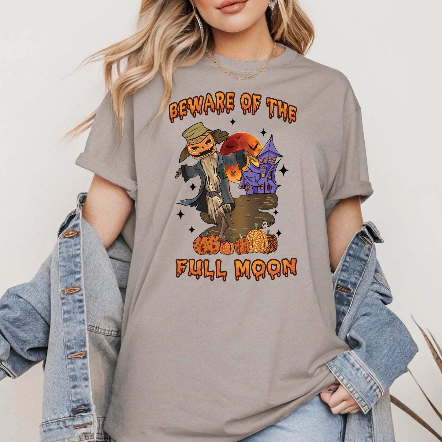 Beware of the Full Moon Halloween Shirt